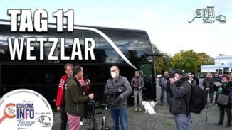 CORONA INFO Tour – Wetzlar | 2020-10-10 – Tag 11