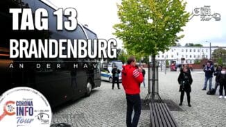 CORONA INFO Tour – Brandenburg an der Havel | 2020-10-12 – Tag 13