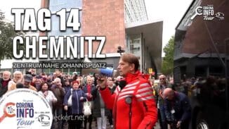 CORONA INFO Tour – Chemnitz | 2020-10-13 – Tag 14