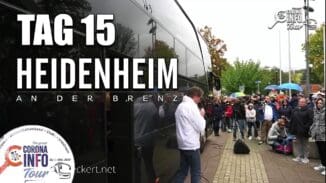 CORONA INFO Tour – Heidenheim an der Brenz | 2020-10-14 – Tag 15