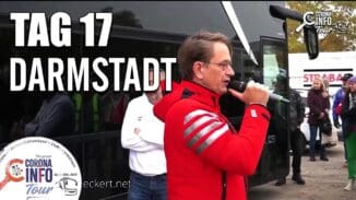 CORONA INFO Tour – Darmstadt | 2020-10-18 – Tag 17