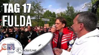 CORONA INFO Tour – Fulda | 2020-10-18 – Tag 17