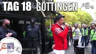 CORONA INFO Tour – Göttingen | 2020-10-19 – Tag 18