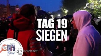 CORONA INFO Tour – Siegen | 2020-10-20 – Tag 19
