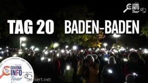 CORONA INFO Tour - Baden-Baden | 2020-10-21- Tag 20