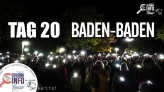 CORONA INFO Tour – Baden-Baden | 2020-10-21- Tag 20