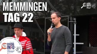 CORONA INFO Tour – Memmingen | 2020-10-23 – Tag 22 mit Rolf Kron + Youngsters