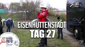 CORONA INFO Tour - Eisenhüttenstadt | 2020-11-09 - Tag 27