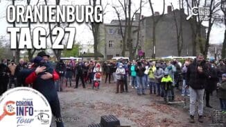 CORONA INFO Tour – Oranienburg | 2020-11-09 – Tag 27 mit Heiko Schrang