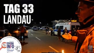 CORONA INFO Tour – Landau | 2020-11-15 – Tag 33 – Gedenken der Opfer des Faschismus