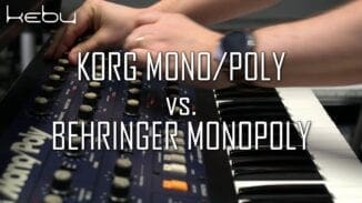 SYNTHESIZER - Korg Mono/Poly vs. Behringer Monopoly
