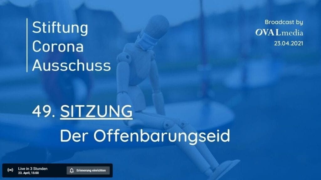 Corona-Ausschuß | SITZUNG 49 - Der Offenbarungseid
