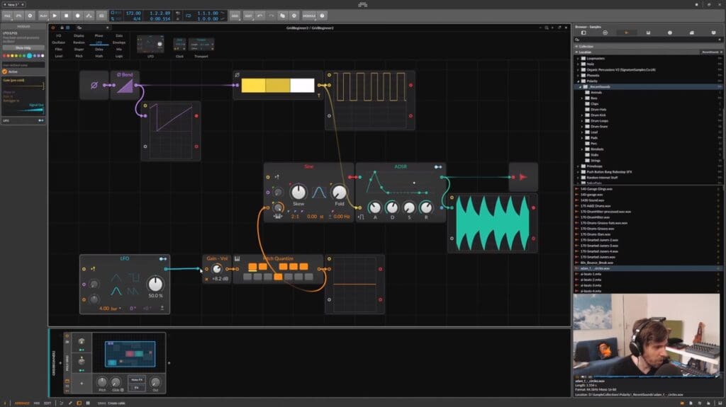 BITWIG | Poly Grid – Tutorial – Beginners II