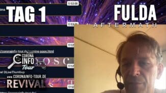 CORONA INFO Revival Tour – Busfunk – Fulda Nachbetrachtung | 2021-07-24 – Tag 1