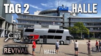 CORONA INFO Revival Tour – Halle vor dem MDR | 2021-07-25 – Tag 2