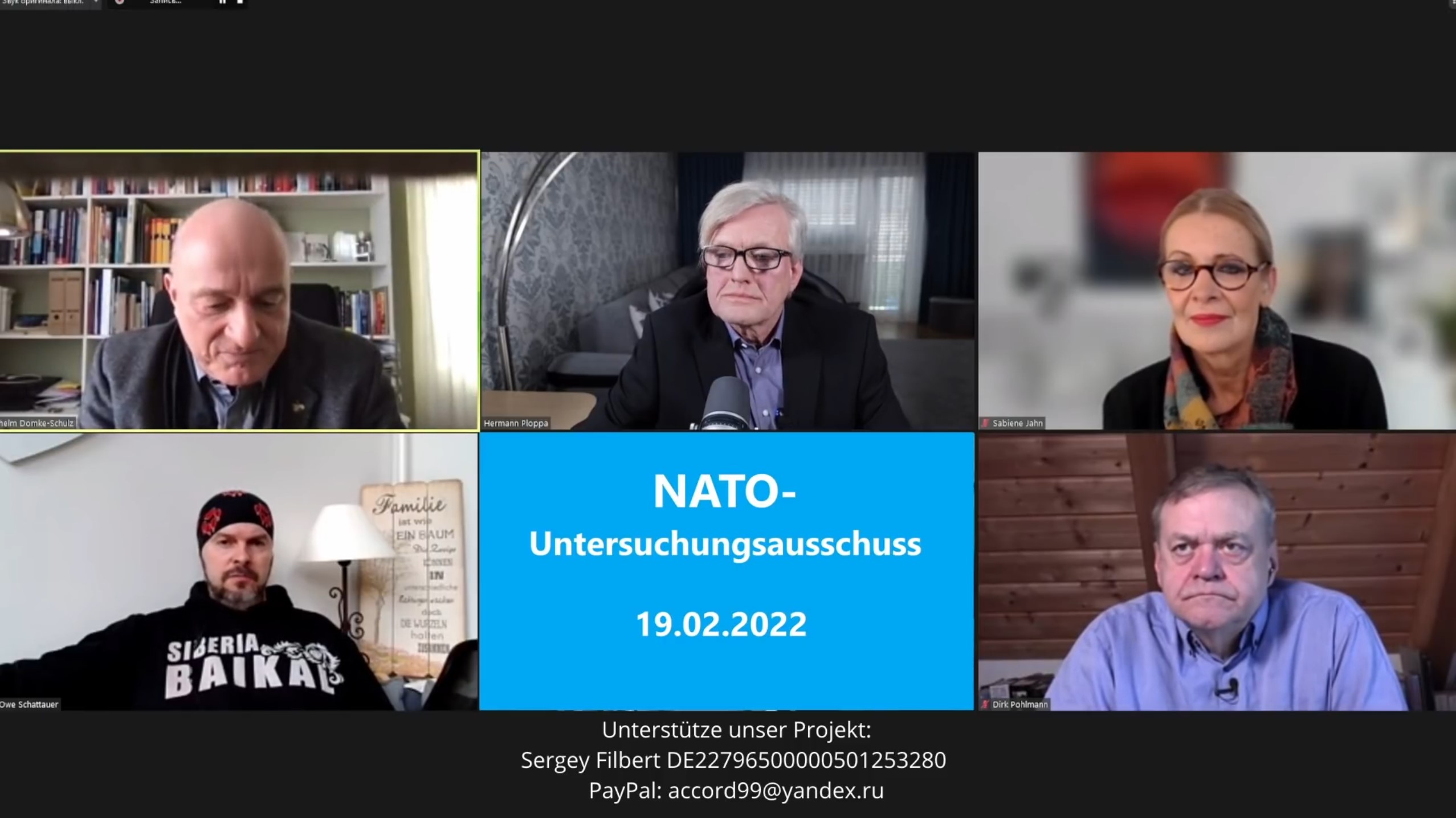NATO-AKTE | SITZUNG 2 - Ukraine-Konflikt – Krieg in Europa