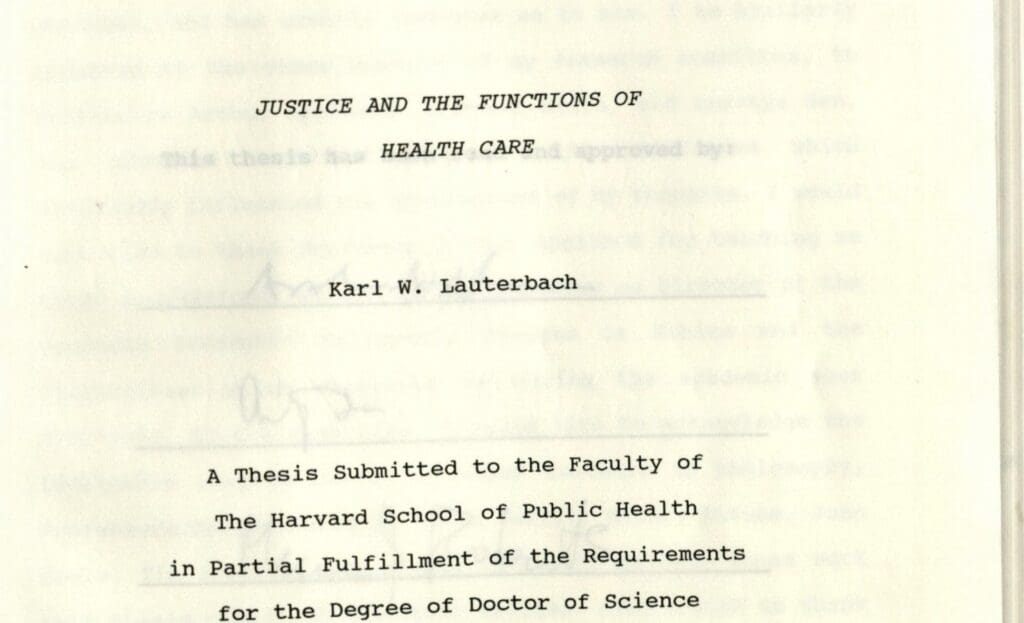 OSM | Das offene Sachsen-Mikrofon - Karl Lauterbach - Dissertation
