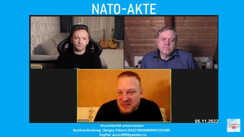 NATO Untersuchungsausschuss | SITZUNG 14 – NATO - Briten halfen Ukraine die Russische Flotte anzugreifen und Nord Stream zu sprengen?