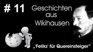 Wikihausen | SERIE - N°11 - Wikipedia-Heckenschütze Feliks – Zusammenfassung