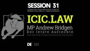 ICIC | SESSION 31 - MP Andrew Bridgen - Der letzte Aufrechte