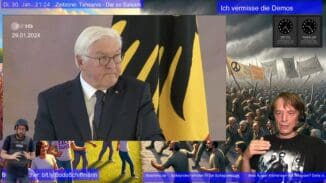 Bodo Schiffmann | SERIE – 2024-01-30 – Boschimo des Tages → Gute Demos Böse Demos