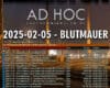 OSM | AD HOC 1 – 2025-02-05 – BLUTMAUER → Zustrombegrenzungsgesetz, Brandmauer, AfD, CDU, Morde