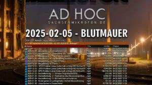OSM | AD HOC N°1 - 2025-02-05 - Blutmauer → Das Offene Sachsen-Mikrofon | SERIE