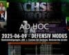 OSM | AD HOC 8 – 2025-06-09 – DATENARCHE DEFENSIV MODUS → Kontokündigungen, AfD, Corona UA Sachsen mit Bodo Schiffmann