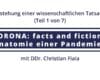 Corona: facts and fiction | N°1 – Entstehung einer wissenschaftlichen Tatsache