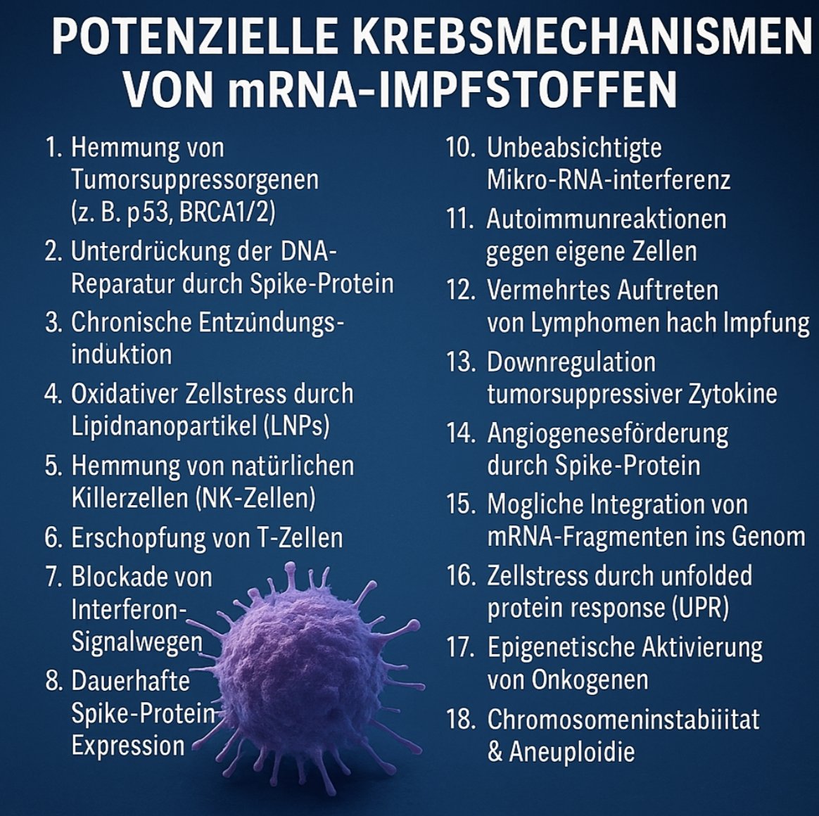 2025-06-30 - Potentielle Krebsmechanismen von mRNA-Impfstoffen