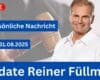 Reiner Fuellmich | 2025-08-31 – UPDATE – Live per Telefon zugeschaltet