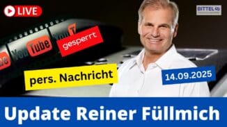 Reiner Fuellmich | 2025-09-14 – UPDATE – 2 Persönliche Nachrichten