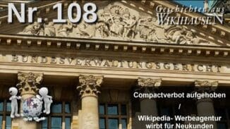 Wikihausen | SERIE – N°108 – Compact Verbot aufgehoben / Wikipedia – Werbeagentur