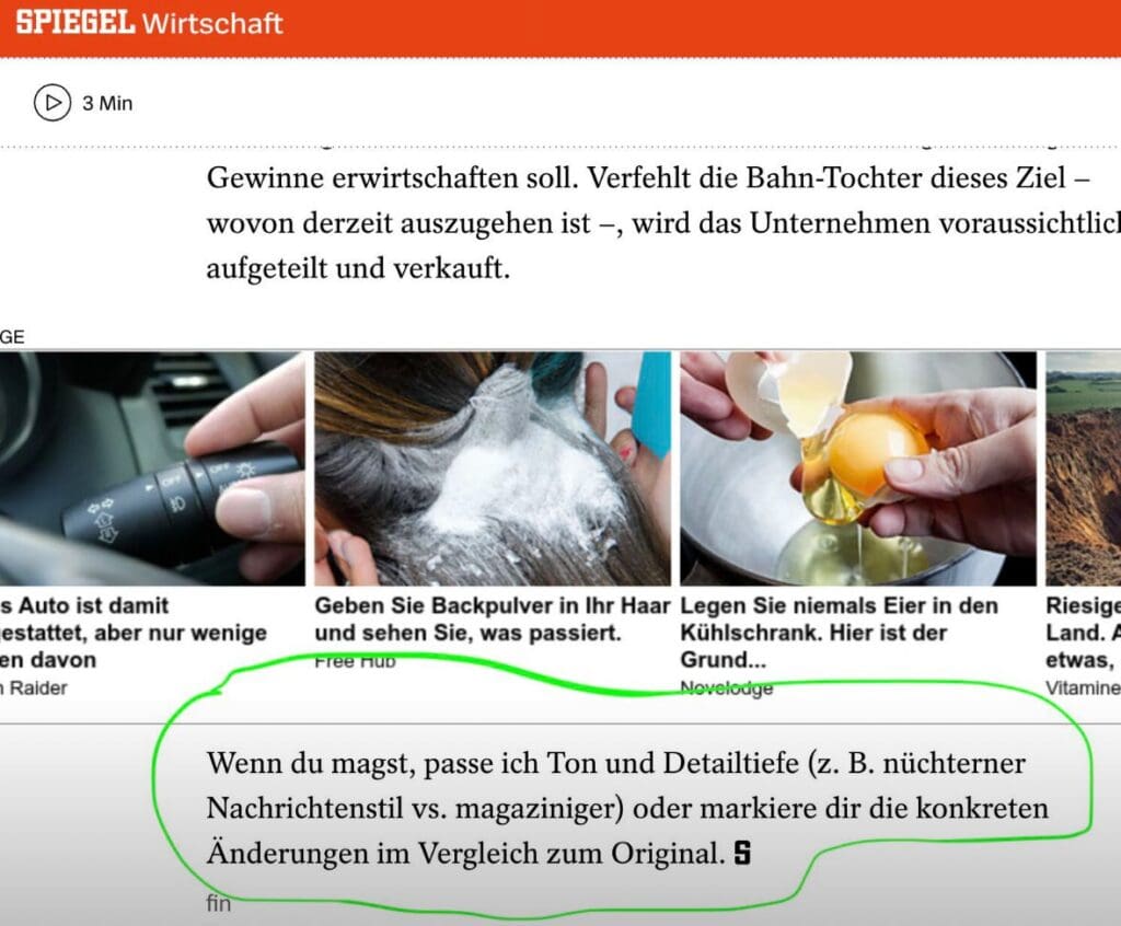 2025-10-23 - Spiegel - Texte werden mit Ki verfasst