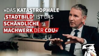 Björn Höcke | 2025-11-09 – Interview – Das katastrophale „Stadtbild“ ist das schändliche Machwerk der CDU