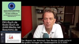 Boschimo des Tages | 2025-11-22 – Der Moment der Wahrheit: Peer-Review-Studie entlarvt das größte Versagen der Pandemiepolitik