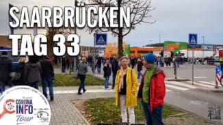 CORONA INFO Tour – Saarbrücken | 2020-11-15 – Tag 33 – Spontandemonstration