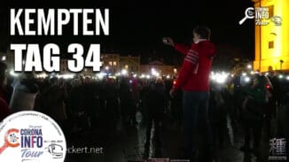 CORONA INFO Tour – Kempten | 2020-11-16 – Tag 34 mit Rolf Kron