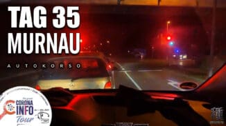 CORONA INFO Tour – Murnau | 2020-11-17 – Tag 35 – Autokorso