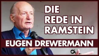 Eugen Drewermann | 2022-07-03 – Rede bei Protest in Ramstein