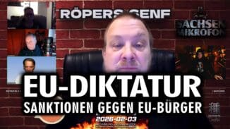 EU-Diktatur – Sanktionen gegen EU-Bürger wie in einer Diktatur ← OSM | AD REM – 2026-02-03