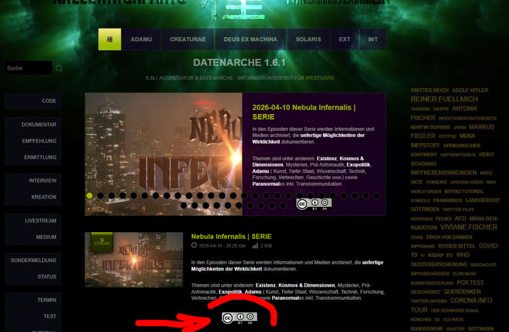 種 DATENARCHE NEWS | 2026-04-12 – CREATIVE COMMONS 4.0 INTL