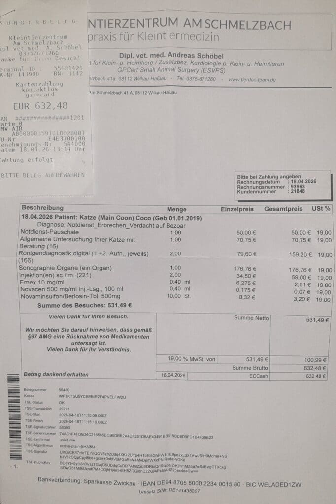 Behandlung 2026-04-18