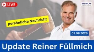Reiner Fuellmich | 2026-08-01 - UPDATE - Persönliche Nachricht