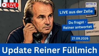 Reiner Fuellmich | 2026-09-27 – LIVE – “Du fragst – Reiner antwortet aus der Haft”