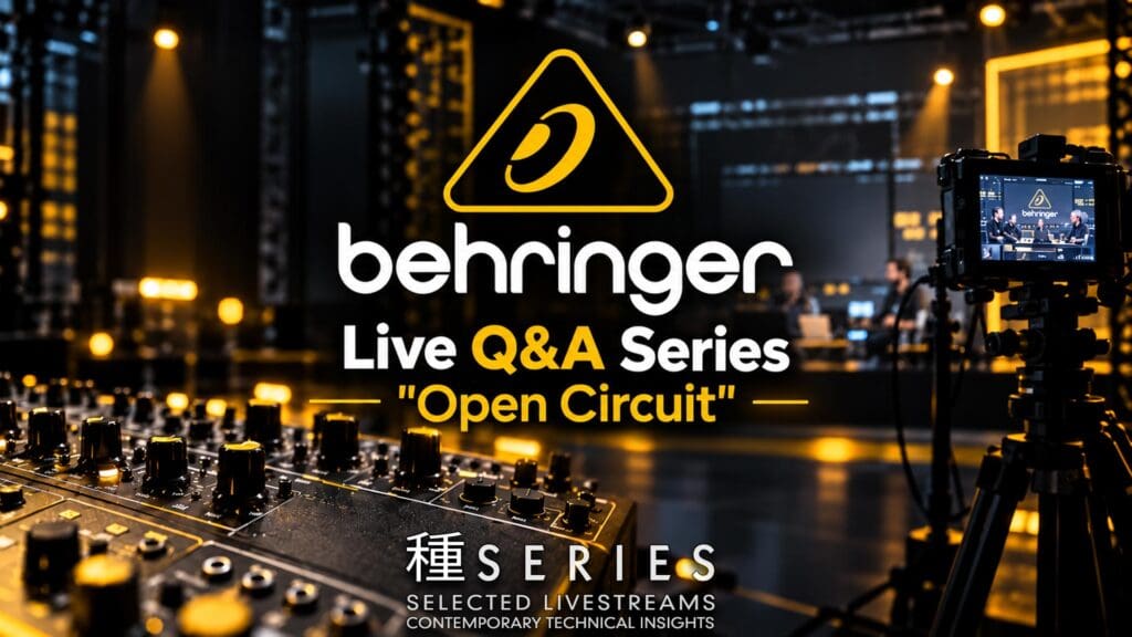 Behringer | Live Q&A Series - "Open Circuit"