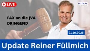 Reiner Fuellmich | 2026-10-21 - UPDATE - FAX an die JVA DRINGEND