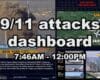 USA | 2001-09-11 – 9/11 attacks in realtime (dashboard) 7:46am-12:00pm